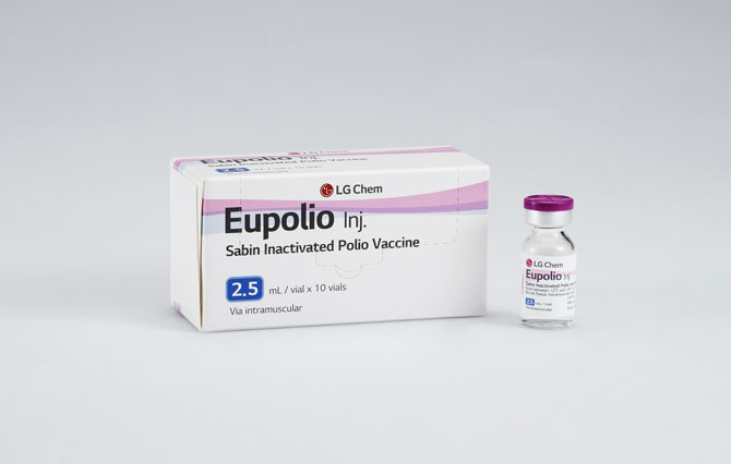 LG Chem to contribute to global polio eradication with Eupolio, the first Sabin Inactivated Polio Vaccine to receive WHO prequalification